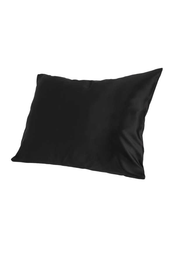 Black Silky Pillowcase