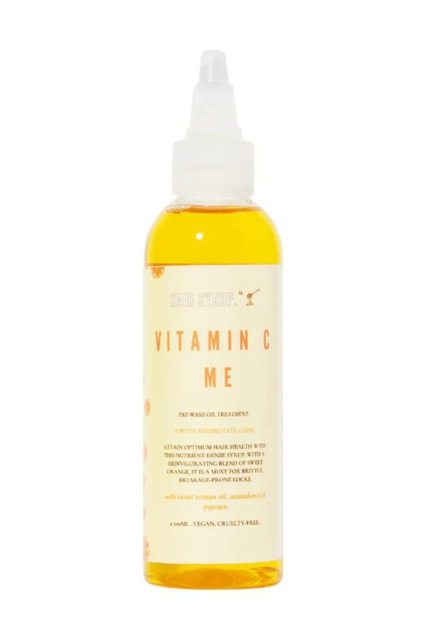 "Vitamin C me" hair syrup for brittle hair