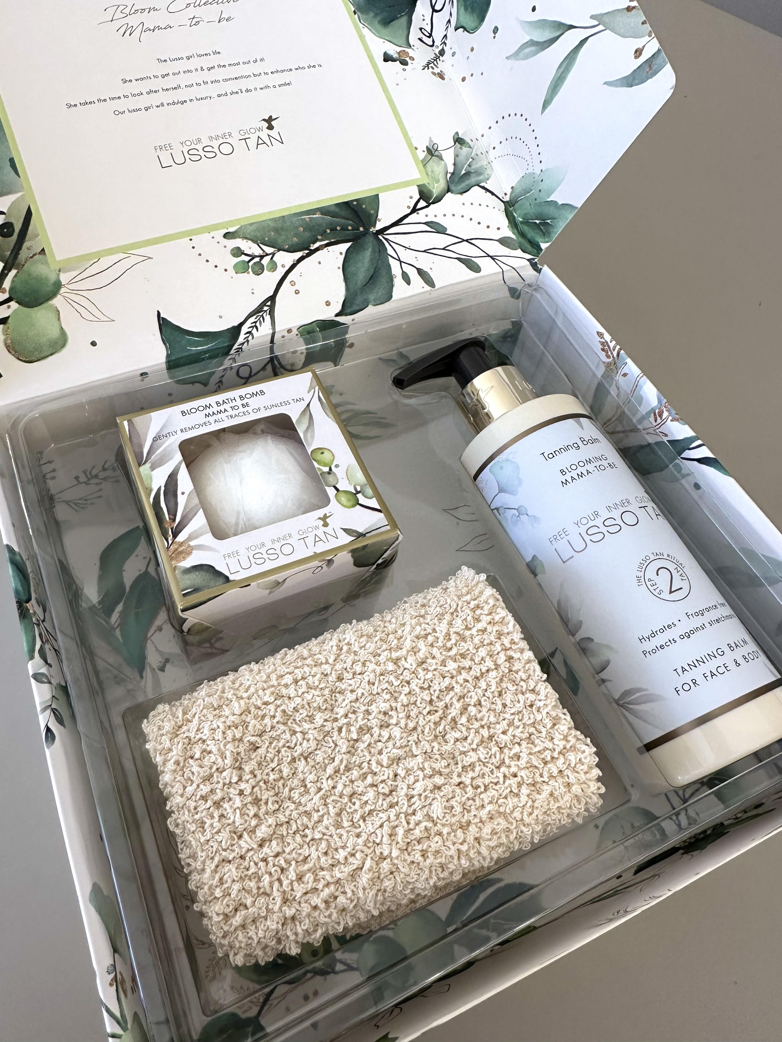 Lusso Tan Blooming Mama To Be Tanning Gift Set